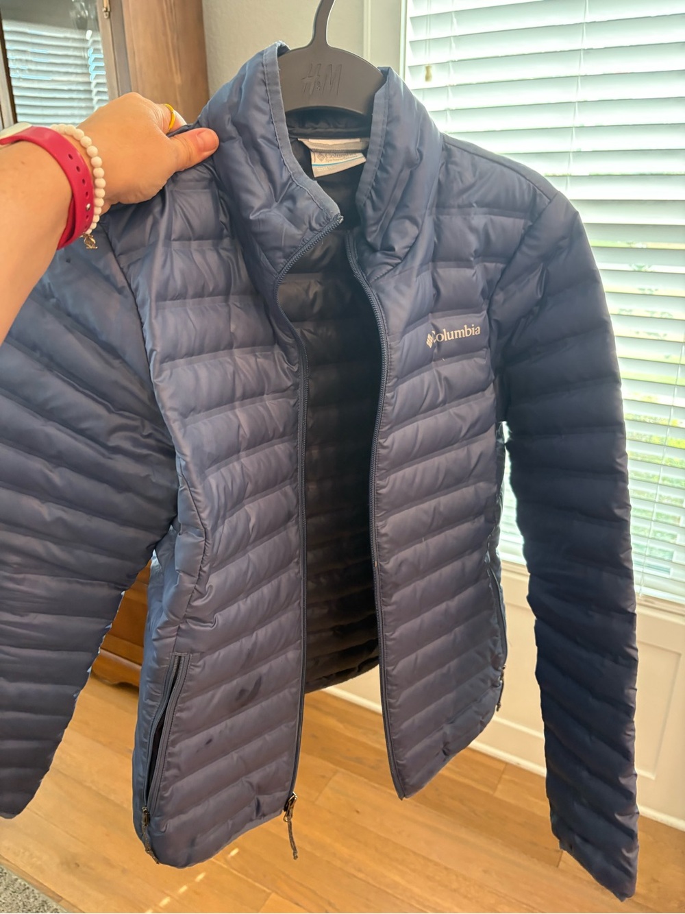 Columbia Women's Navy Packable Quilted Puffer Jacket